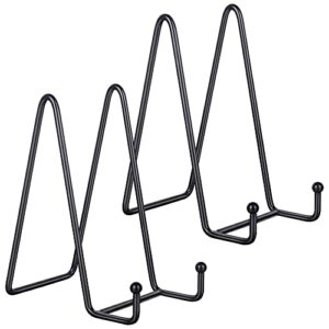 Der Spiegel Standfuß: Beste Modelle und Tipps für perfekten Halt 2 Stück Eisen Display Ständer 6 Zoll Schwarz Metall Tellerständer Staffelei Metallrahmenhalter für Foto Kunst Teller Bücher Bild und Tabletop Art