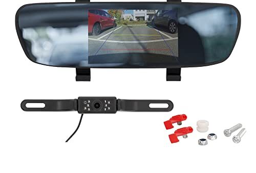 AEG Rückfahrkamera SR5 mit 12,7 cm 5 LCD-Rückspiegelmonitor Rückfahrkameras & Spiegel